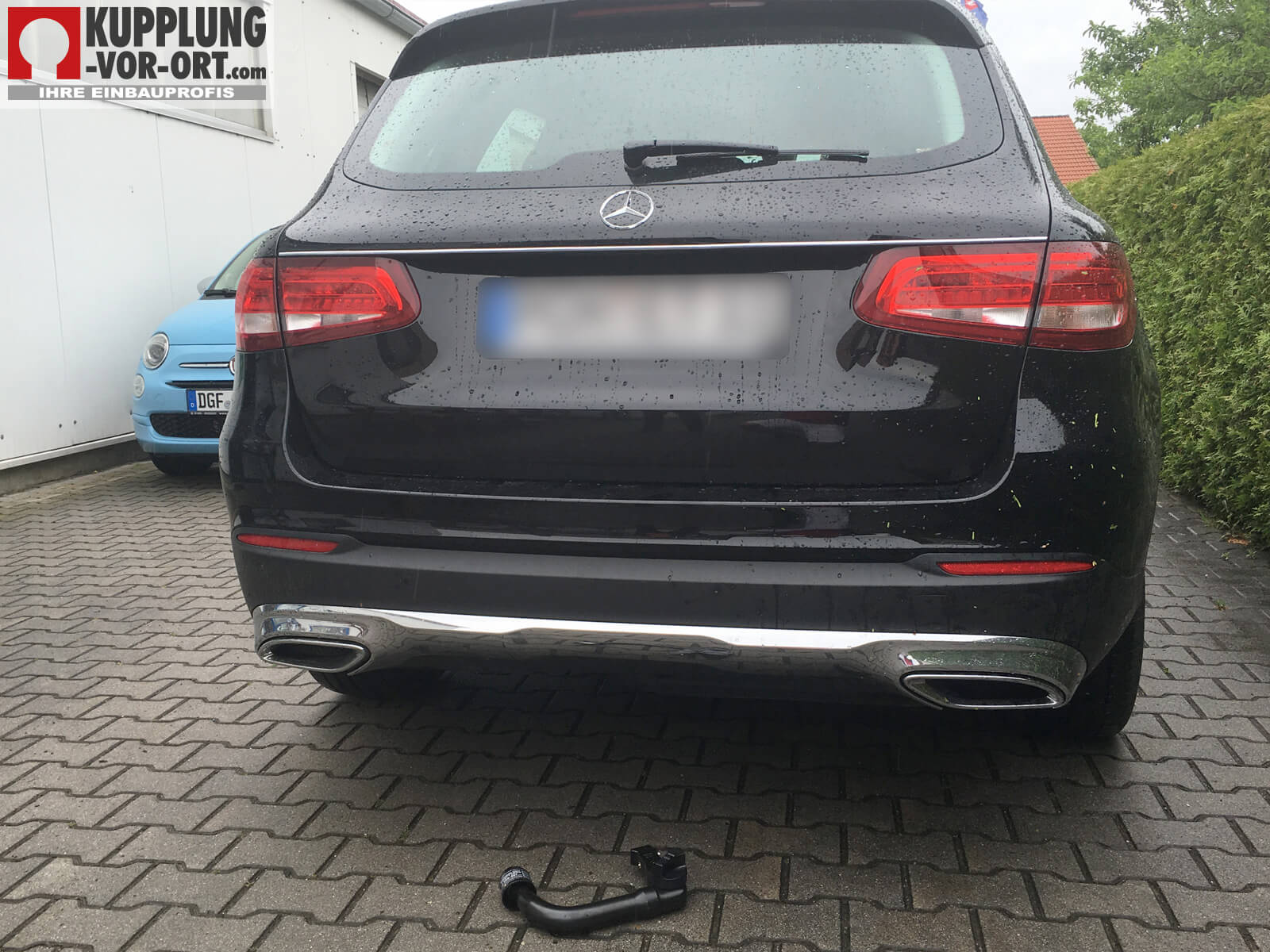 Anhängerkupplung Mercedes Einbau vom Profi Kupplung vor Ort